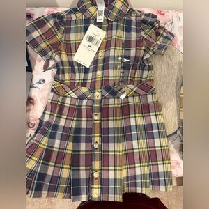 Polo Ralph Lauren Plaid Shirtdress